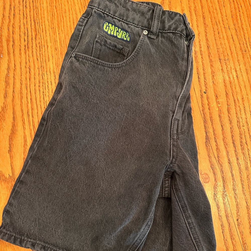 Vintage Empyre Black Denim Shorts